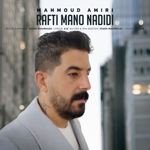 دانلود آهنگ محمود امیری به نام رفتی منو ندیدی